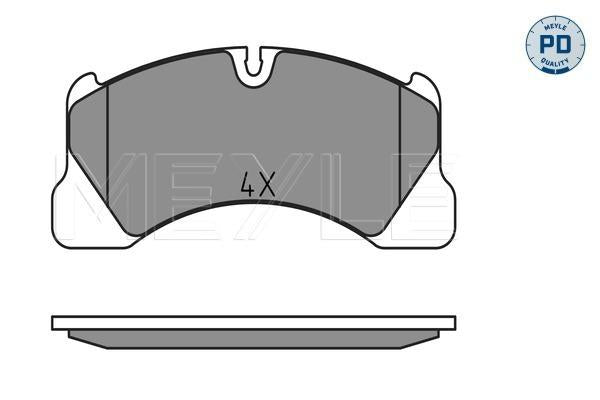 MEYLE PD Brake Pad Set Front 025 250 0717/PD
