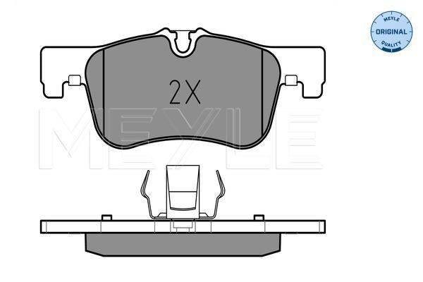 MEYLE Original Brake Pad Set Front 025 250 1418