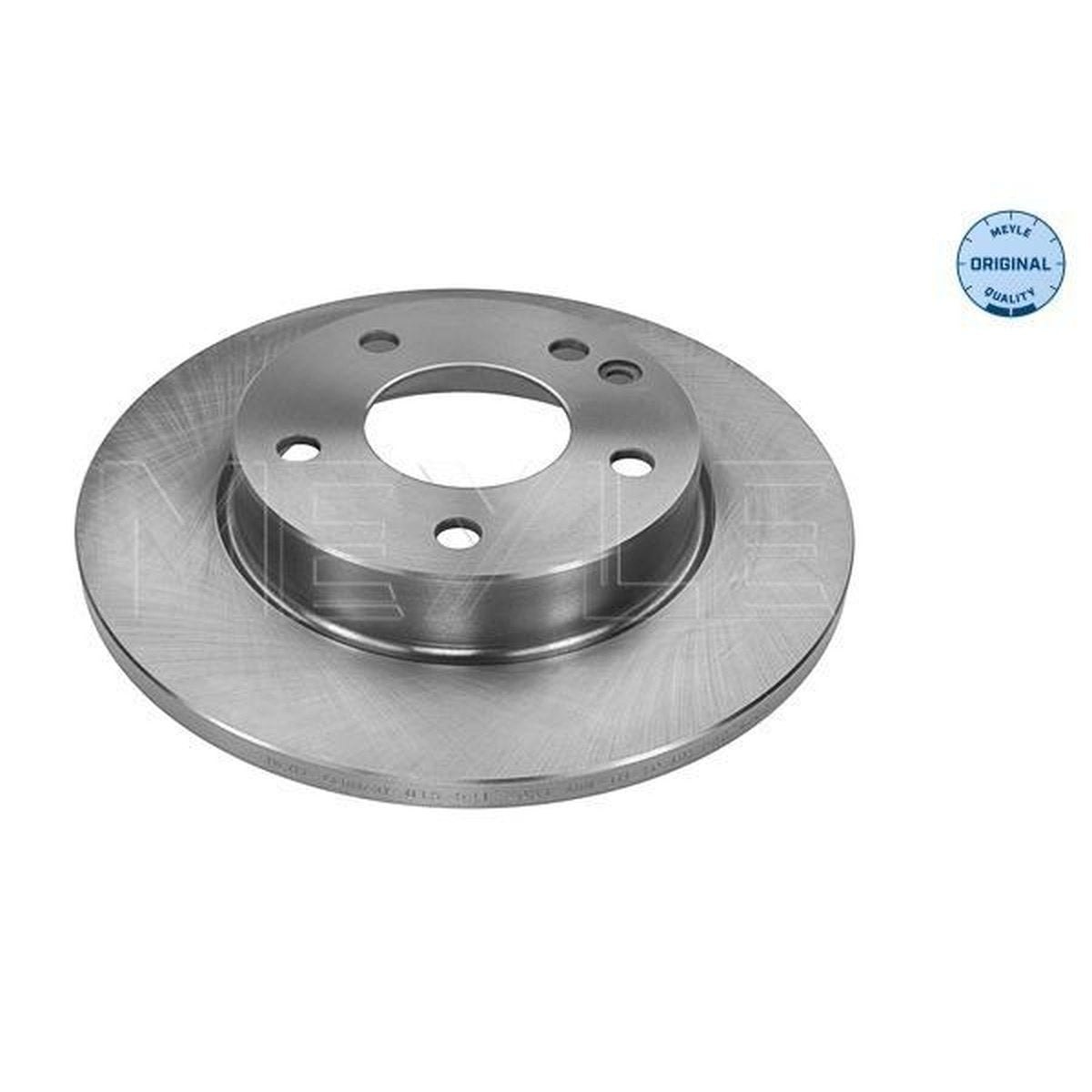 MEYLE Original Brake Rotor Single 260mm Front 168 421 01 12