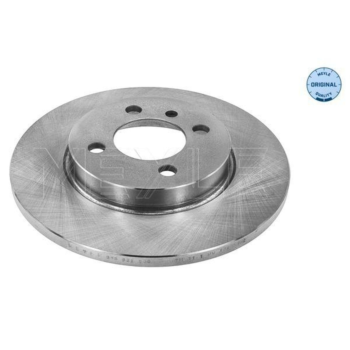 MEYLE Original Brake Rotor Pair 260mm Front 315 521 3009