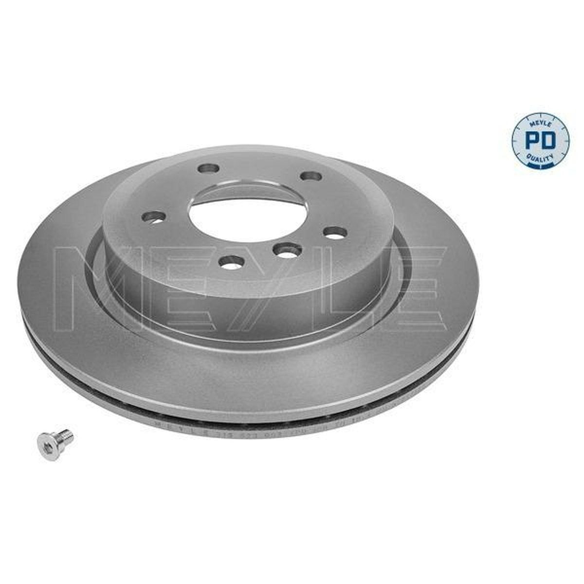 MEYLE PD Brake Rotor Single 300mm Rear 315 523 0036/PD