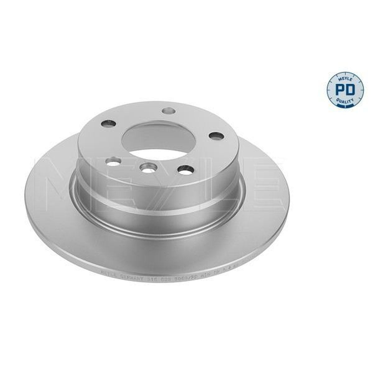 MEYLE PD Brake Rotor Single 280mm Rear 315 523 0048/PD