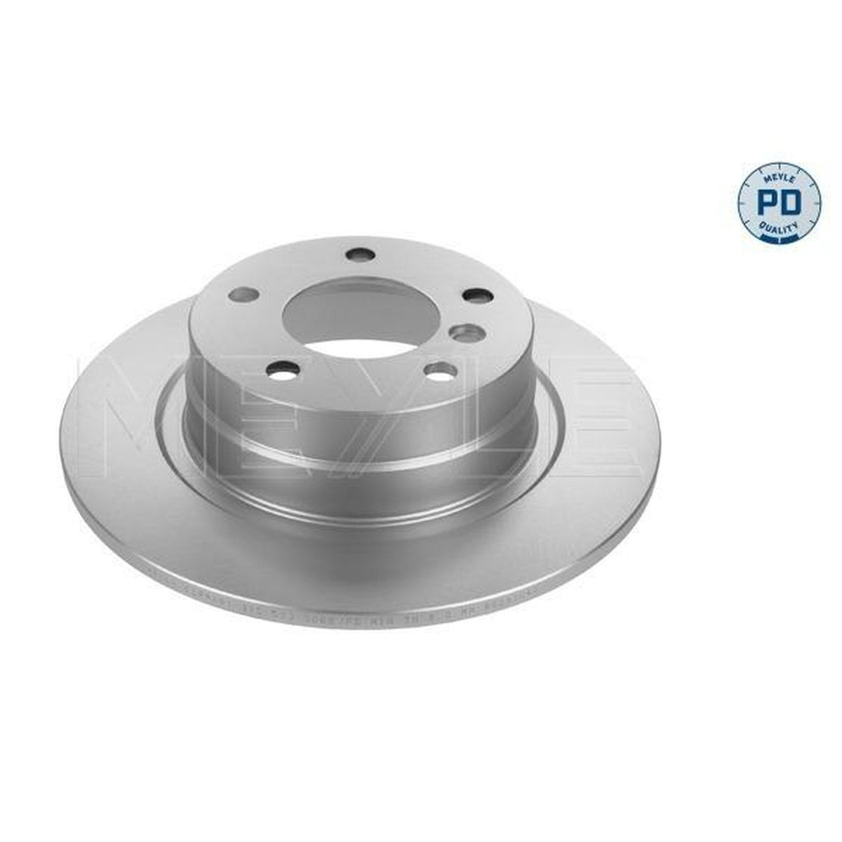MEYLE PD Brake Rotor Pair 296mm Rear 315 523 0053/PD