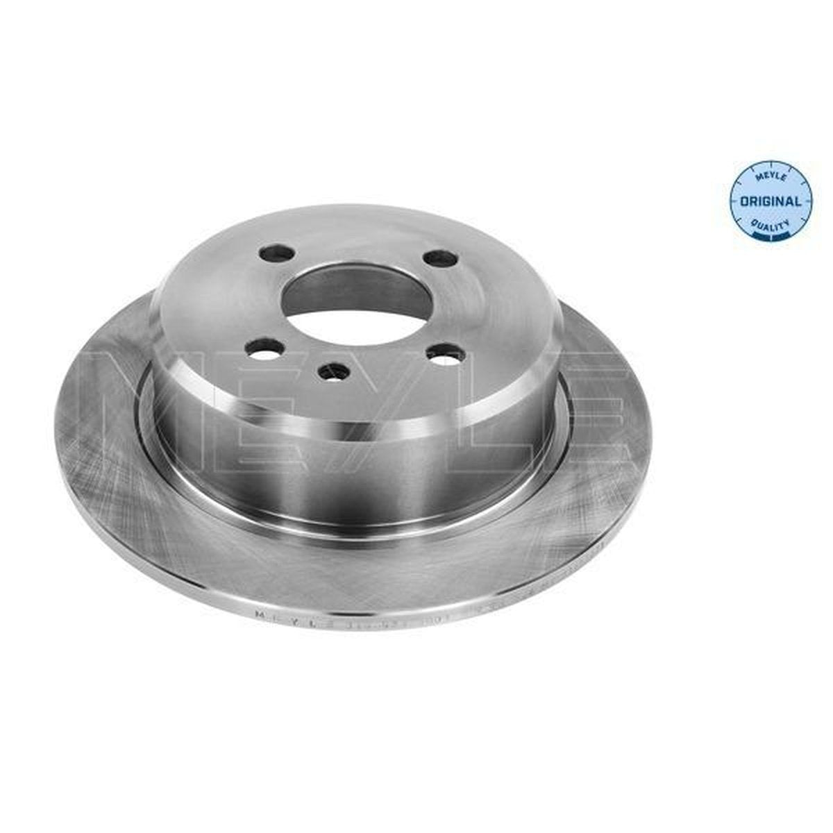 MEYLE Original Brake Rotor Pair 258mm Rear 315 523 3001
