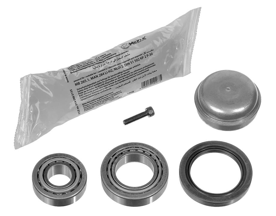 MEYLE Original Wheel Bearing Kit Front 014 033 0062
