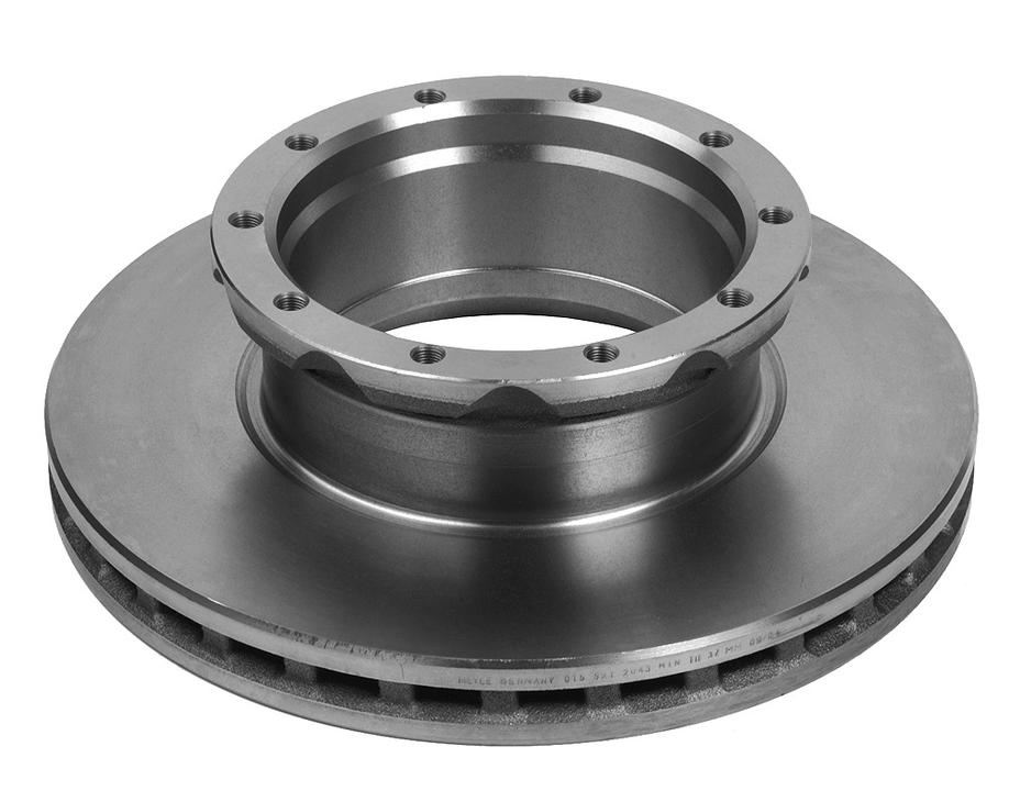 MEYLE Original Brake Rotor Rear Pair 015 521 2043