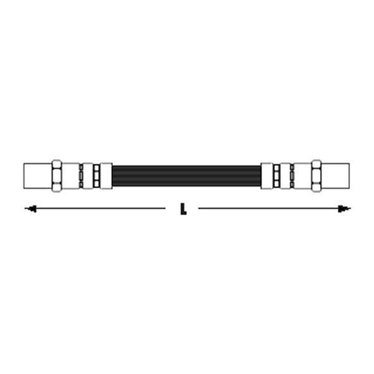 MEYLE Original Brake Hose Front 300 343 2103