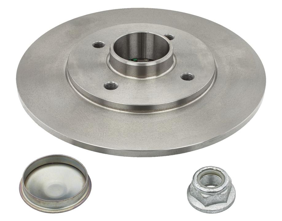 MEYLE Original Brake Rotor Rear Single 16-15 523 4105