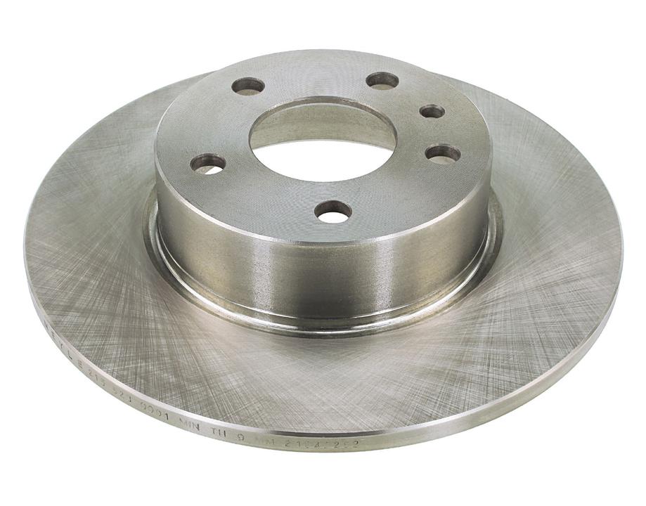 MEYLE Original Brake Rotor Pair 251.4mm Rear 215 523 0001