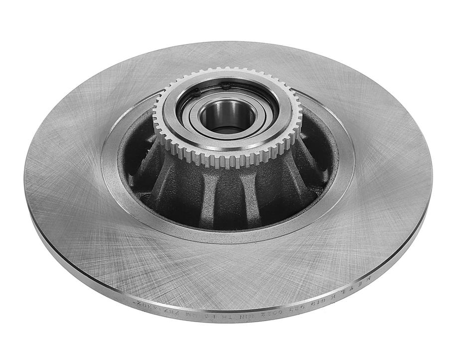 MEYLE Original Brake Rotor Pair 280mm Rear 615 523 0022