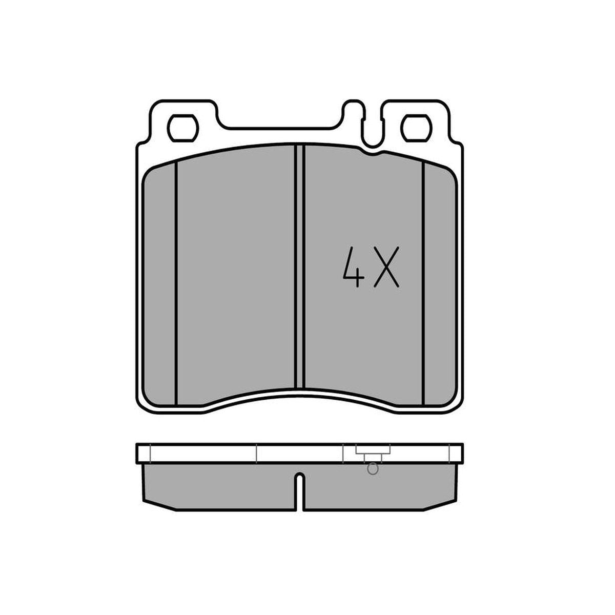 MEYLE Original Brake Pad Set Front 025 213 0318