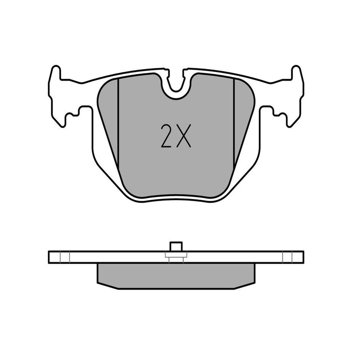 MEYLE PD Brake Pad Set Rear 025 214 8717/PD