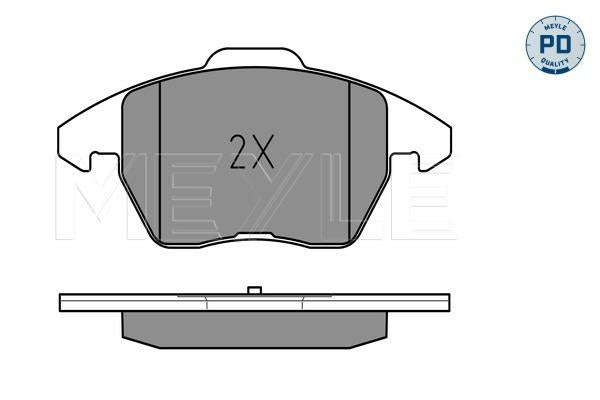 MEYLE PD Brake Pad Set Front 025 235 8720/PD
