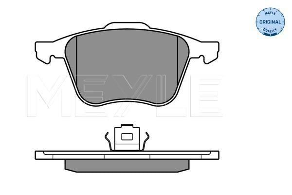 MEYLE Original Brake Pad Set Front 025 235 9018