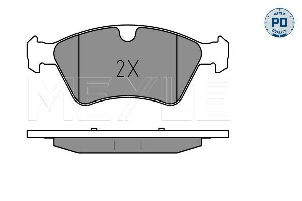 MEYLE PD Brake Pad Set Front 025 239 2221/PD