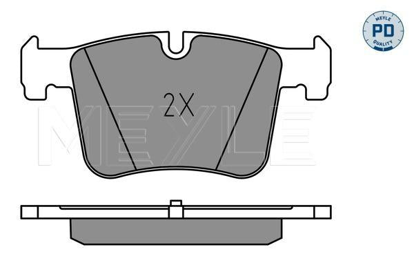 MEYLE PD Brake Pad Set Front 025 251 9919/PD