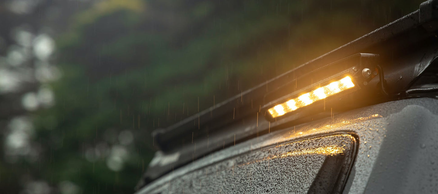 STEDI Micro V2 139 Inch 24 LED Flood Light 2700K LEDMICRO36WAMBER