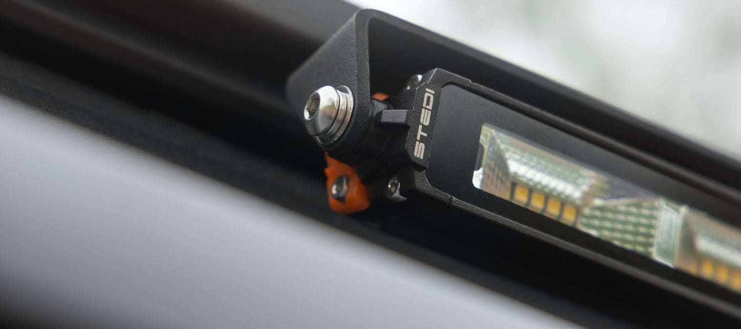 STEDI Roof Rack Light Bracket Pair Micro 139 Inch ROOFBRK139