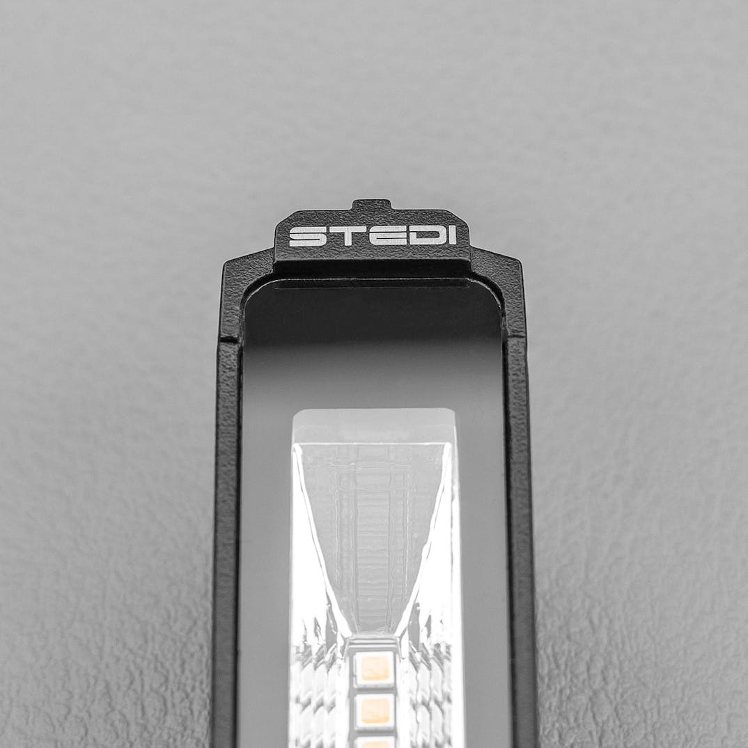 STEDI Micro V2 139 Inch 24 LED Flood Light 2700K LEDMICRO36WAMBER