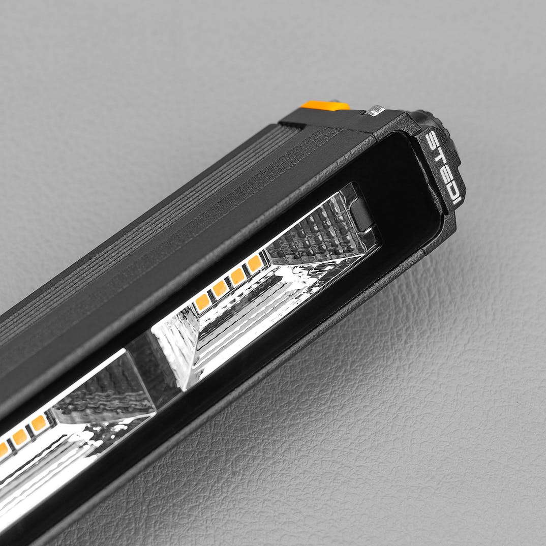 STEDI Micro V2 139 Inch 24 LED Flood Light 2700K LEDMICRO36WAMBER