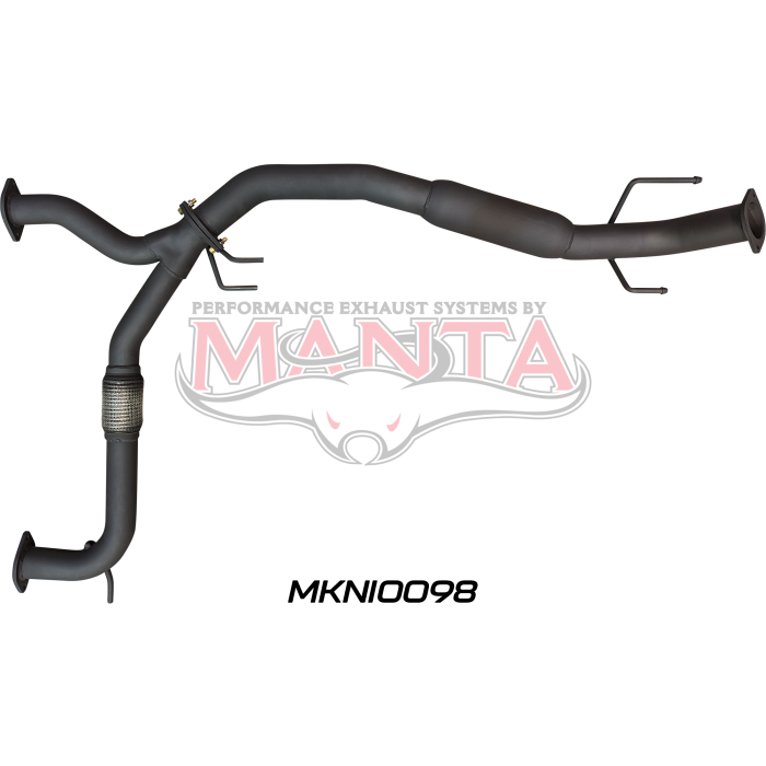 Manta Patrol Y62 V8 5.6L Wagon, 3in Centre Hotdog For OE Muffler Rplacement Muffler MKNI0098