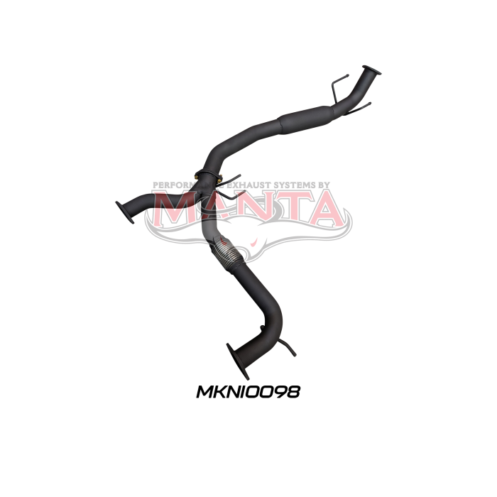 Manta Patrol Y62 V8 5.6L Wagon, 3in Centre Hotdog For OE Muffler Rplacement Muffler MKNI0098