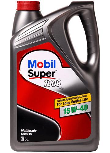 Mobil Super 1000 X2 15W-40 Premium Mineral Engine Oil 1L 136061