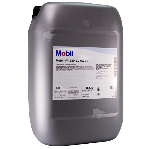Mobil 1 ESP LV 0W-30 Full Synthetic Engine Oil 20L 154321