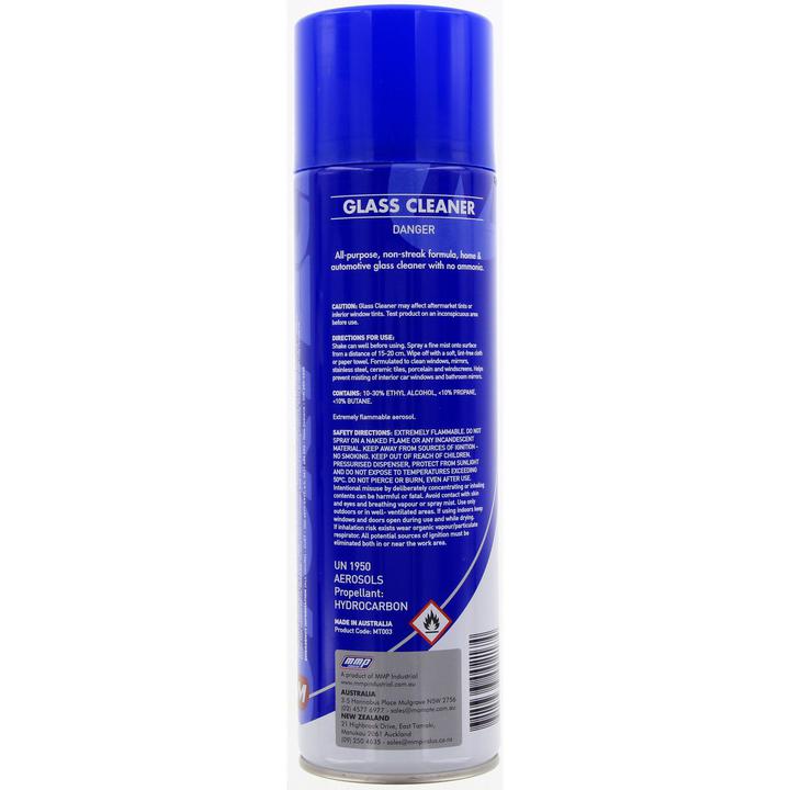 Motortech Glass Cleaner Aerosol Spray 400g MT003