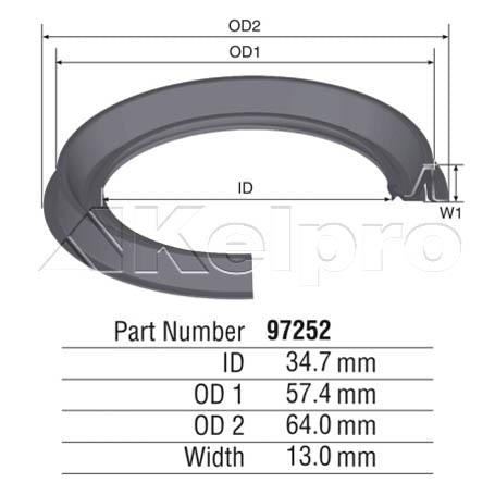 Kelpro Oil Seal 97252