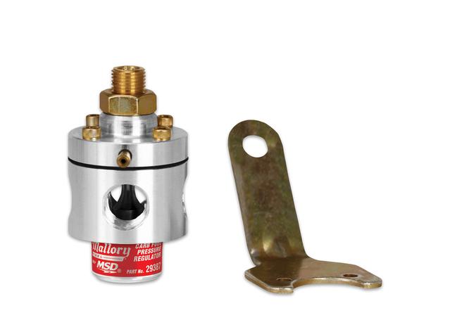 MSD Mallory Fuel Pressure Regulator 3-12 PSI 3 Port MSD29387