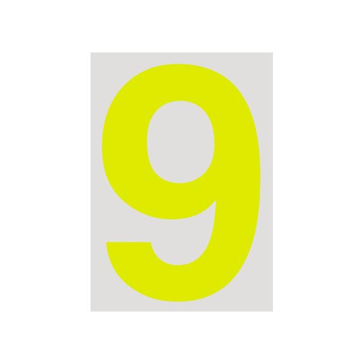 MVP Number 9 Day Glo 15cm Cams Approved VPR-025-9
