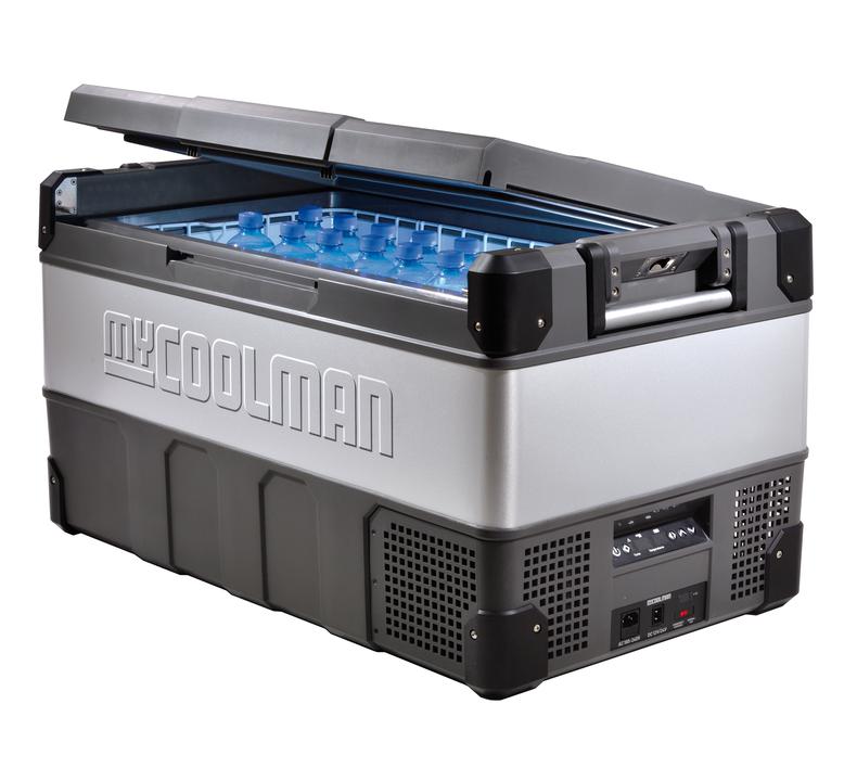 myCOOLMAN Portable Fridge/Freezer The Fisherman Single Zone AC/DC 12/24V 105L CCP105