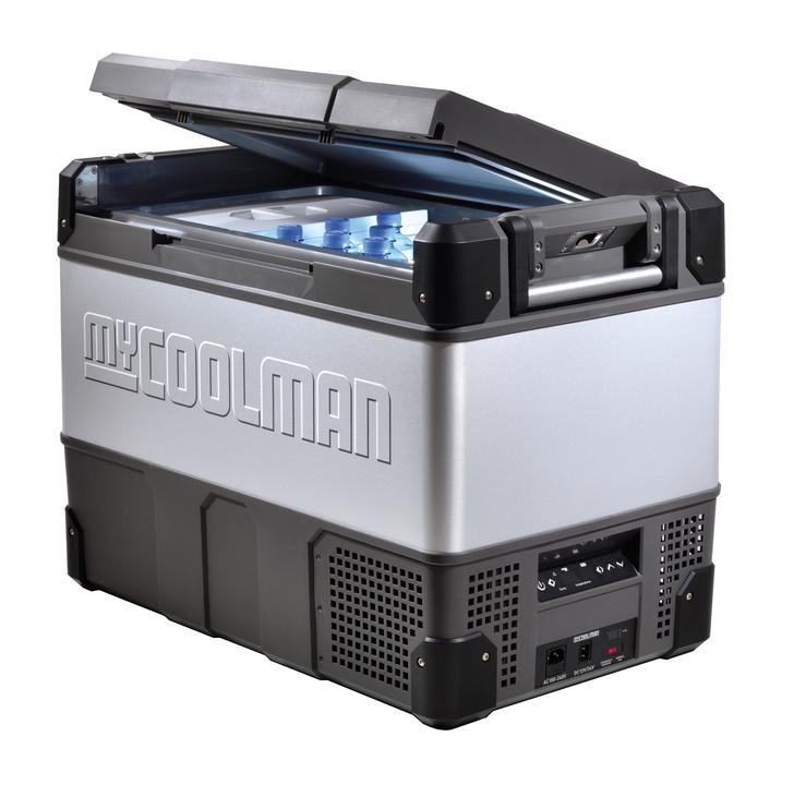 myCOOLMAN Portable Fridge/Freezer The Traveller Dual Zone AC/DC 12/24V 69L CCP69DZ