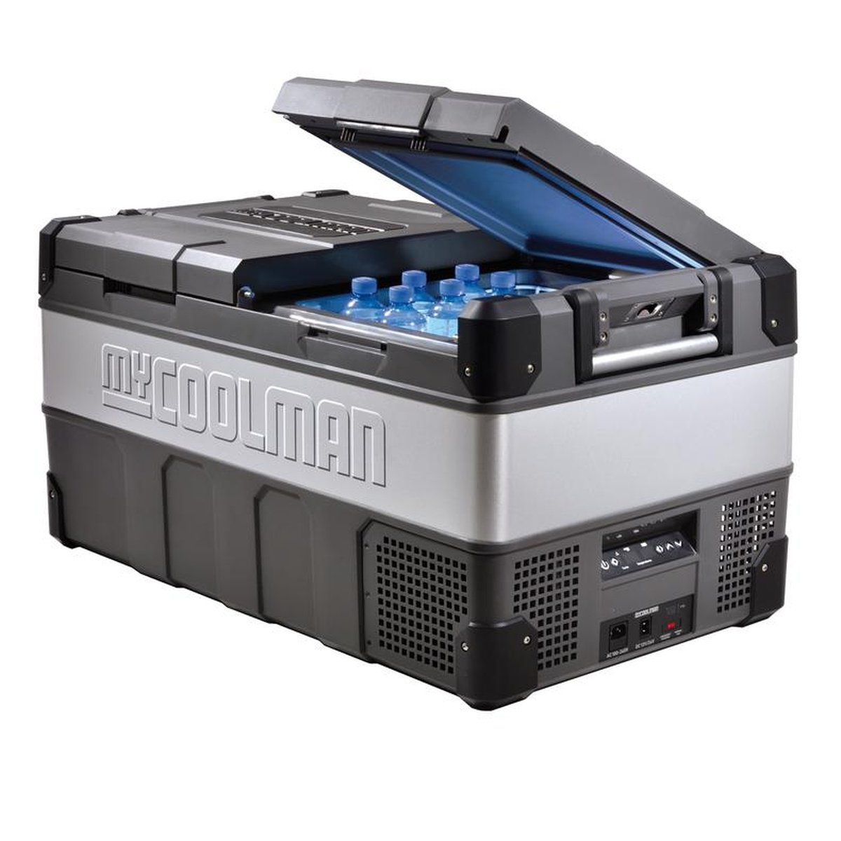 myCOOLMAN Portable Fridge/Freezer The Adventurer Dual Zone AC/DC 12/24V 85L CCP85DZ