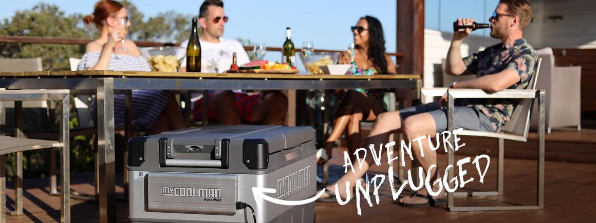 myCOOLMAN Portable Fridge/Freezer Powerpack Magnetic Water Resistant IP65 15Ah LiFeP04 CPP15