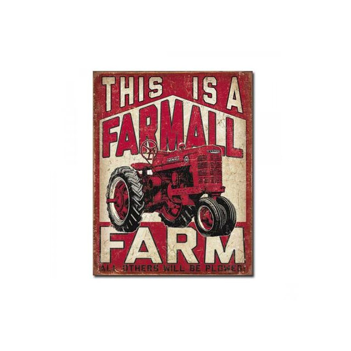 Farmall Farm Metal Sign (32x41cm) MSI2001