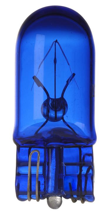 Narva Globes Wedge 12V 5W Ultra Blue 2 pack 17190BL2