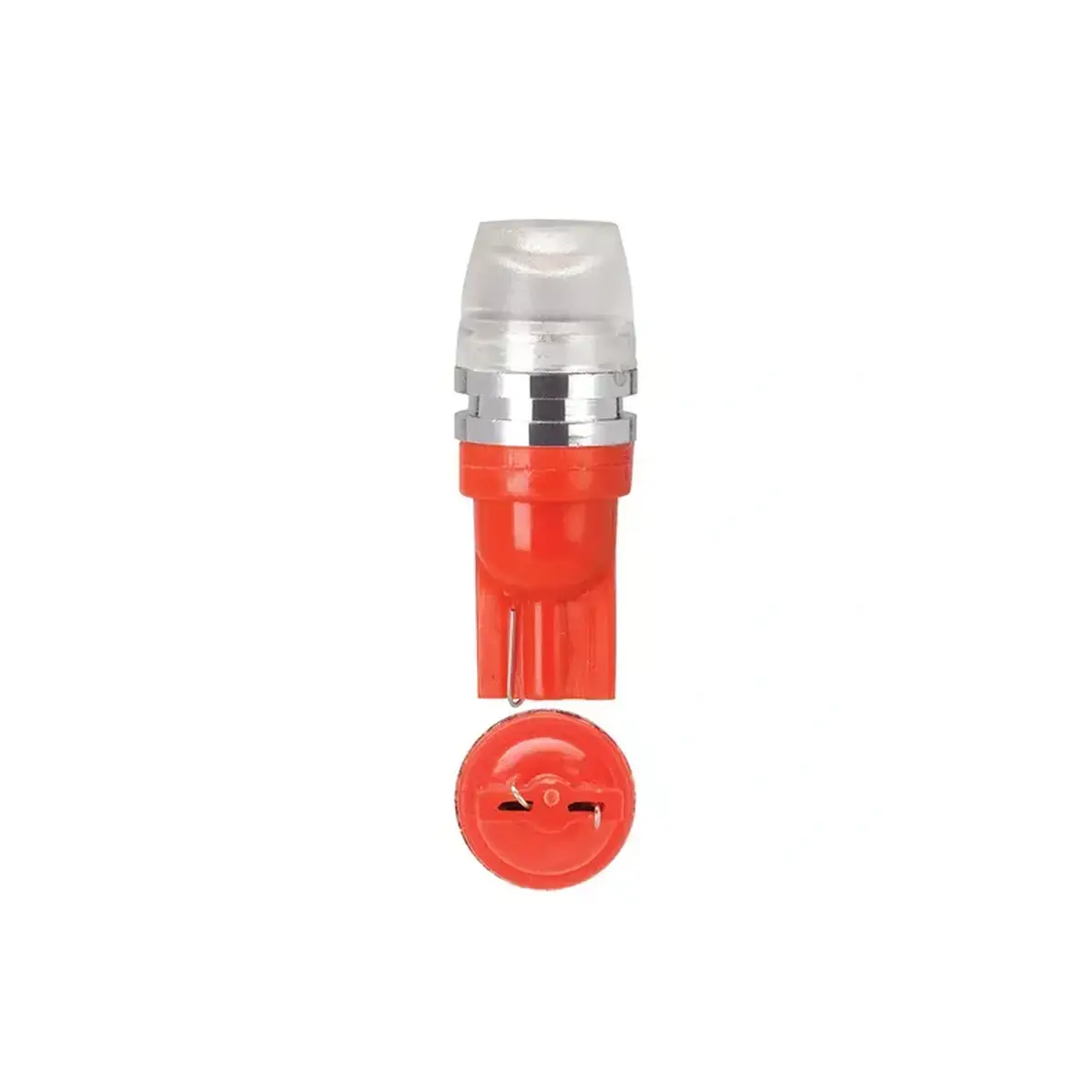 Narva Globe High Powered LED T-10 Wedge Warm Red (Blister 2Pk) 18068BL
