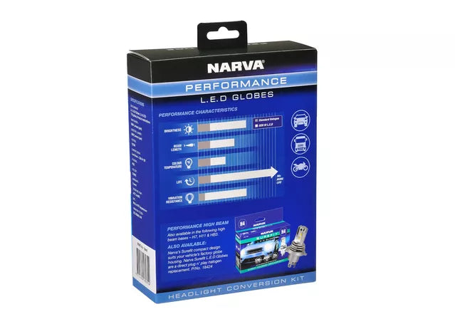 Narva H1 12/24V Gen III Performance LED Headlight Conversion Kit 5700K 18441