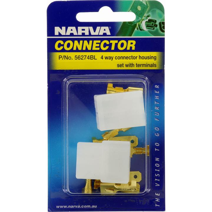 Narva Quick Connect Housing 4 Way 56274BL