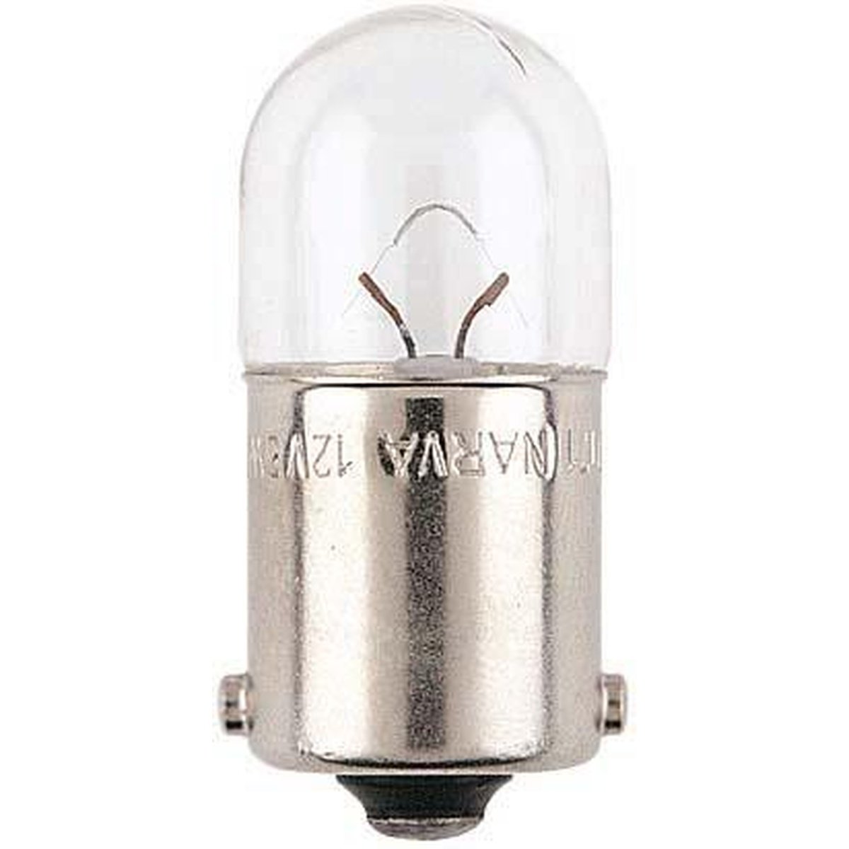 Narva Incandescent Globe 12V 5W BA15S (2Pk Blister) 47207BL