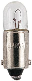 Narva Incandescent Globe 12V 4W T4W BA9S (2Pk Blister) 47233BL