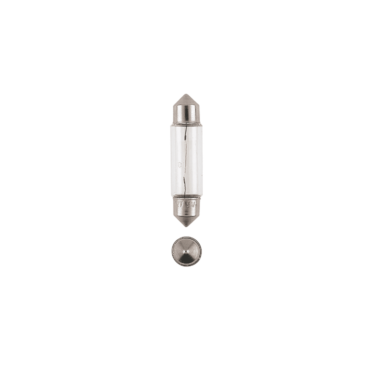 Narva Incandescent Festoon Globe SV8-5.8 24V 5W Twin Pack 47260BL