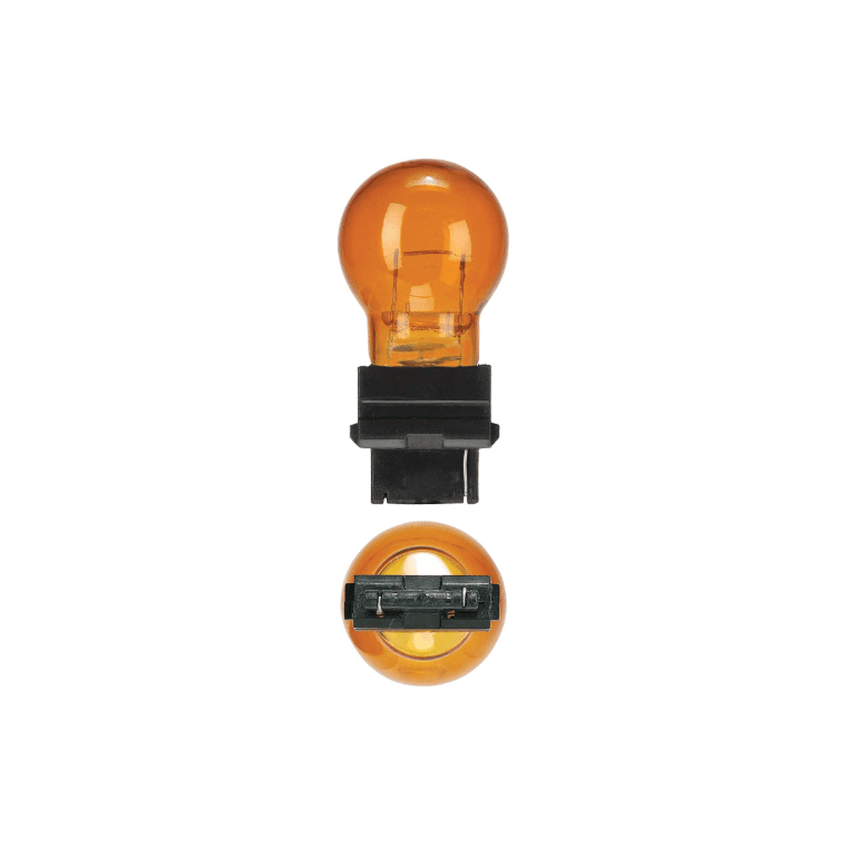 Narva Incandescent Wedge Globe Amber W2.5 X 16D PY27W 12V 27W Twin Pack 47556BL