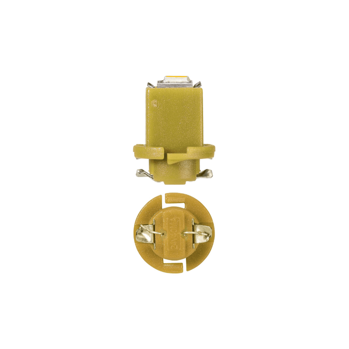 Narva LED Yellow Base Dash Panel Globe Cool White EBSR (BAX) 24V 47714LED