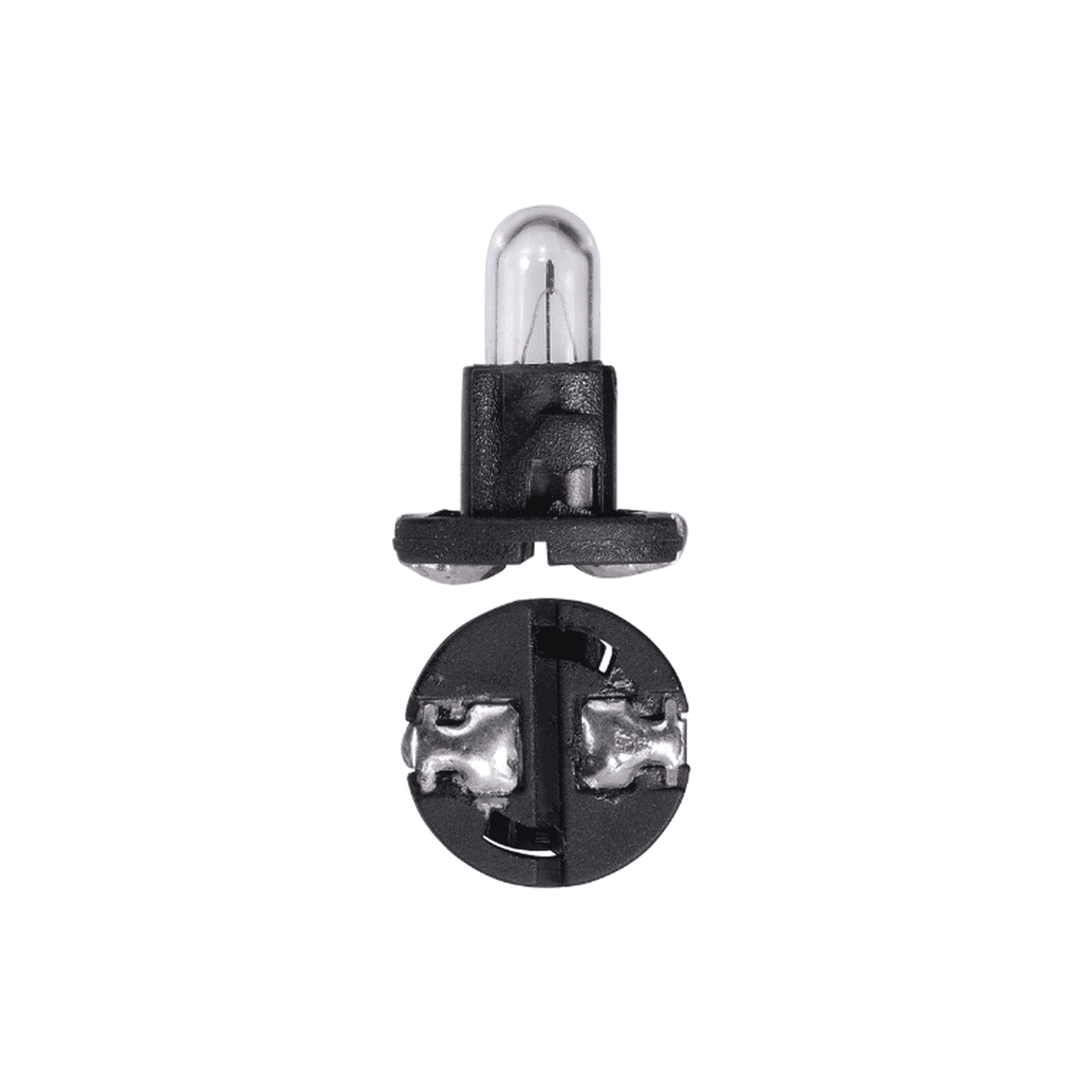 Narva Dash Panel Globe 12V 1.2W T-1/4 NW Black Base (10 Pack) 47734