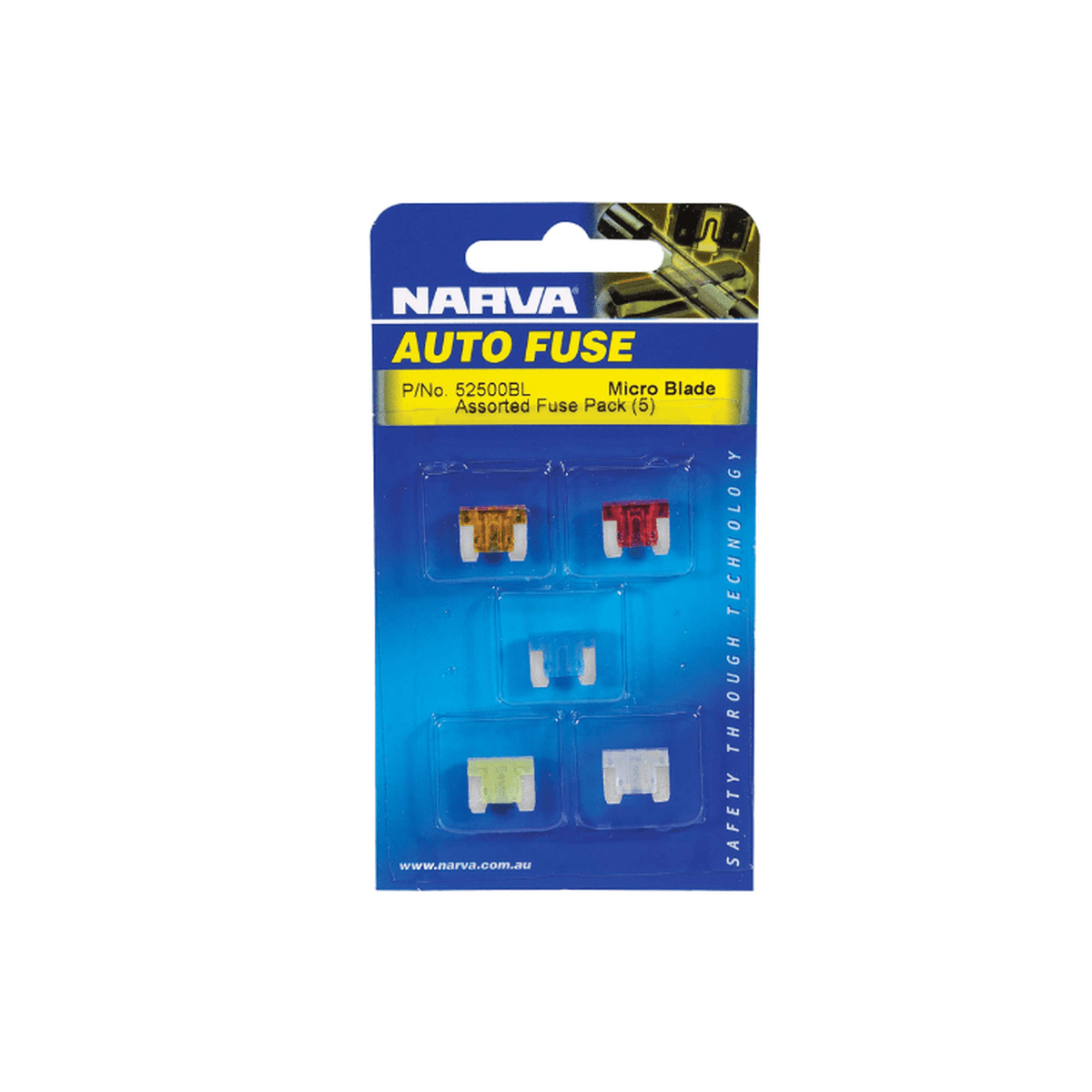 Narva Micro Blade Fuse Assortment 52500BL