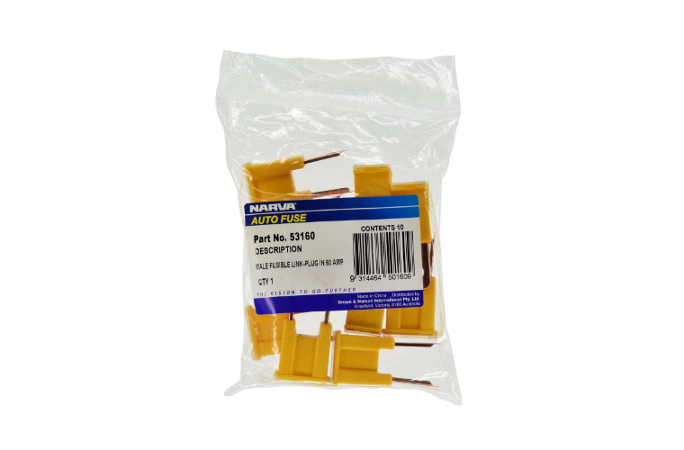 Narva Fuse Link Plug 60A Male (10Pk) 53160