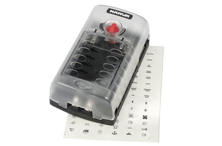 Narva Fuse Box With Cover 12 Way 54450
